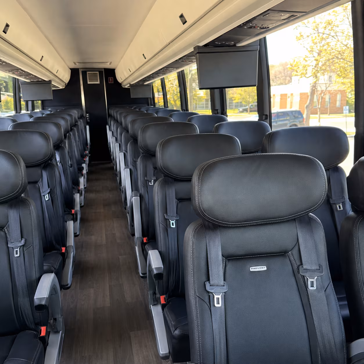 fort smith charter bus inside