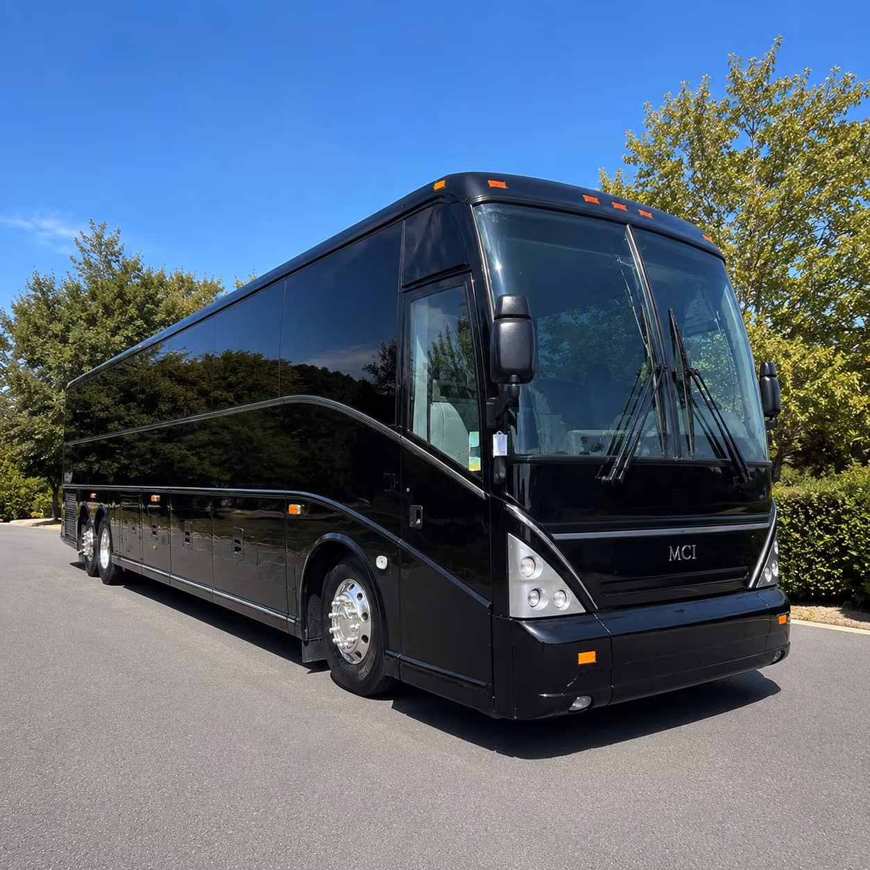 prom buses for northside and southside high school groups in fort smith